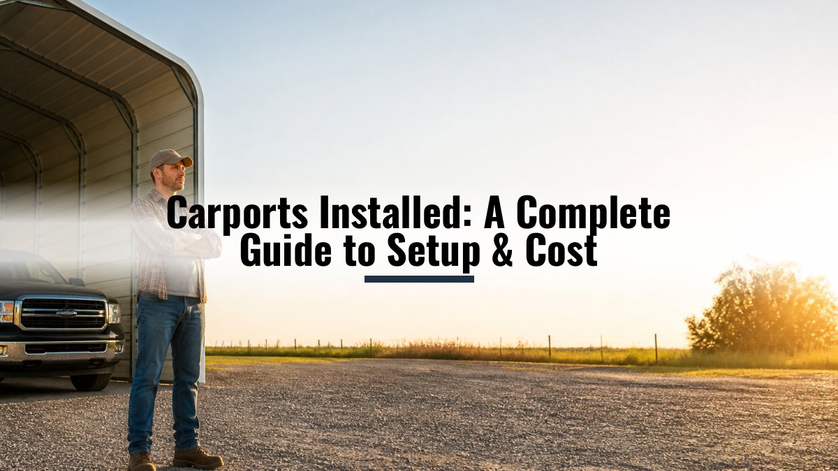 Carports Installed: A Complete Guide to Setup & Cost