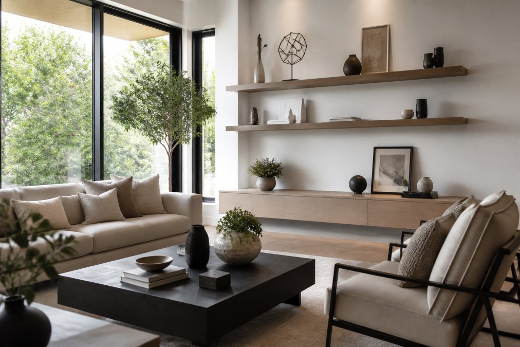 Professional illustration showing Modern for Casika vs The Secret Home