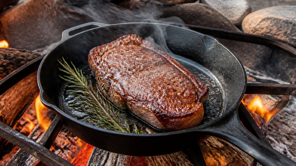 Cast Iron Pan Steak: Sear, Cook Time & Doneness