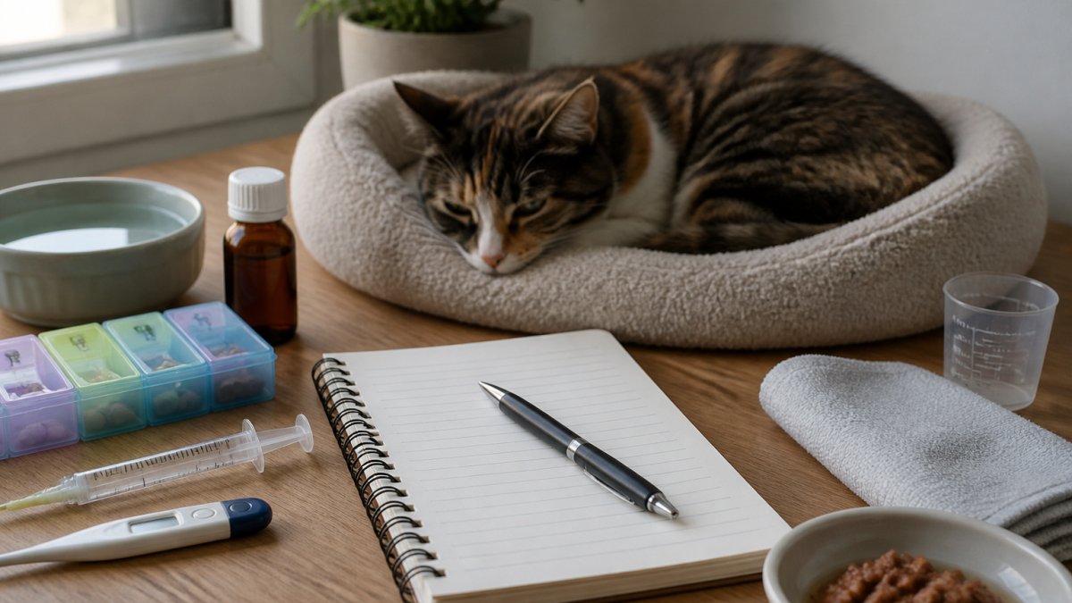 Cat Sitter Checklist for Special Needs Cats