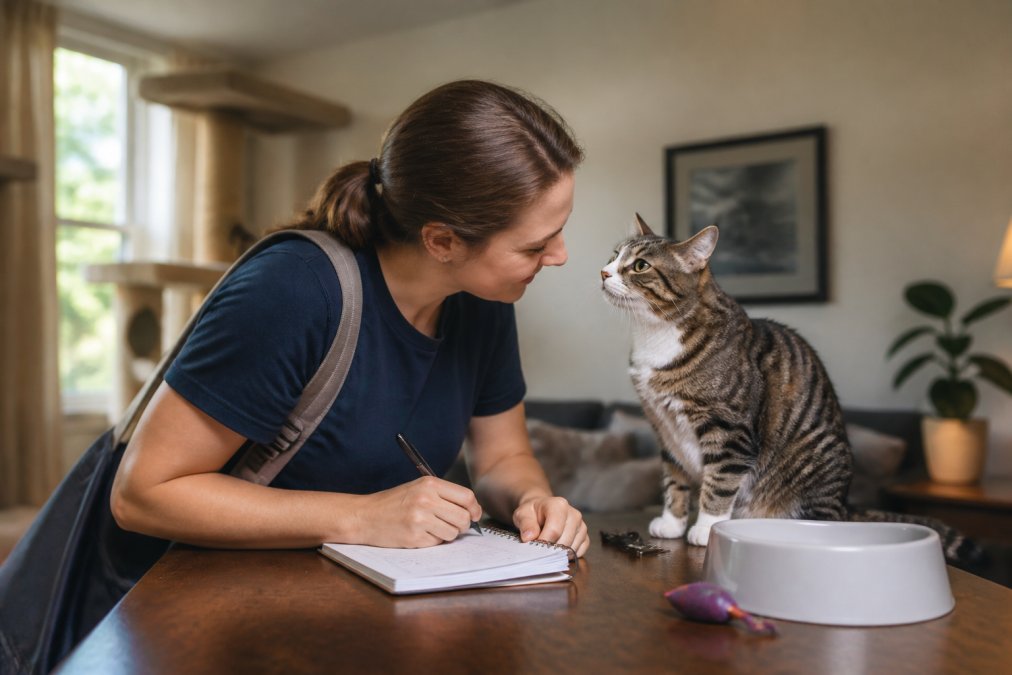 Cat Sitter Daily Check-In Process: A Complete Guide