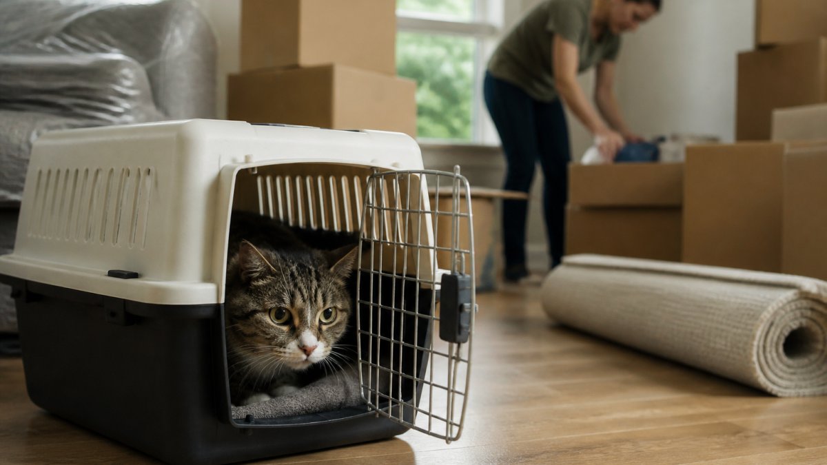 Cat Stress During House Moves: Signs & Solutions