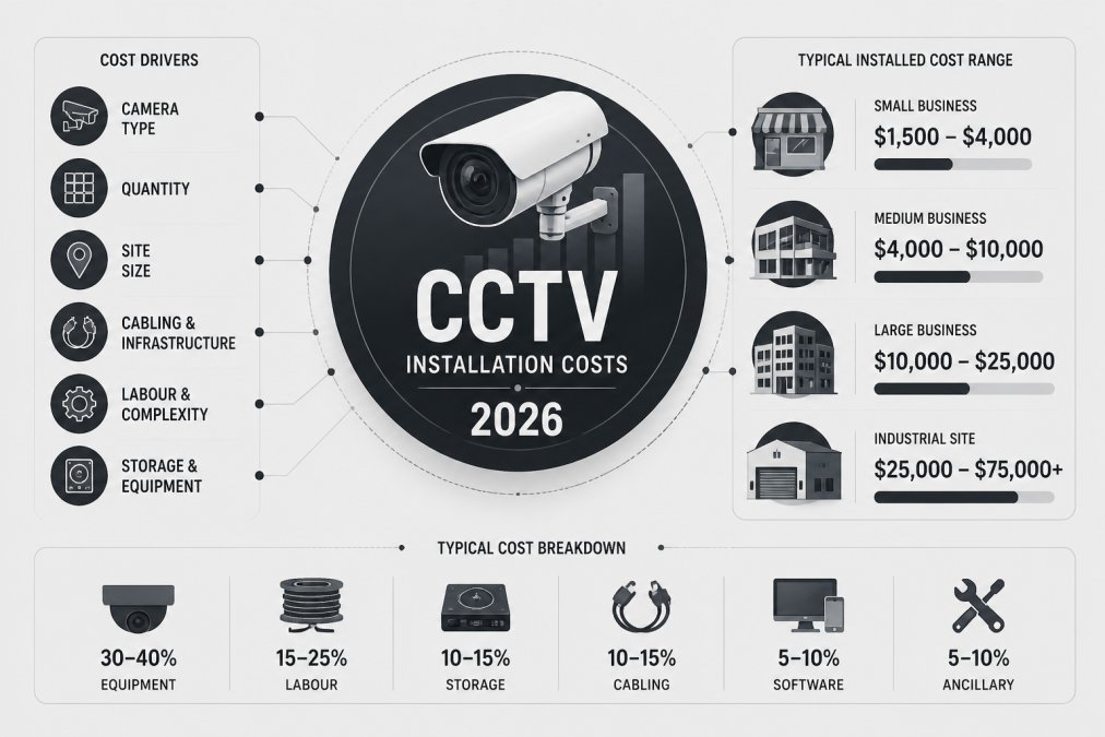 CCTV Installation Costs for Gold Coast Businesses: 2026 Guide