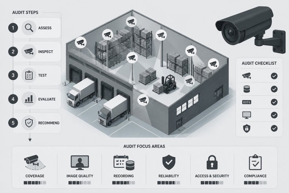 CCTV System Audit for Warehouses: Step-by-Step Guide