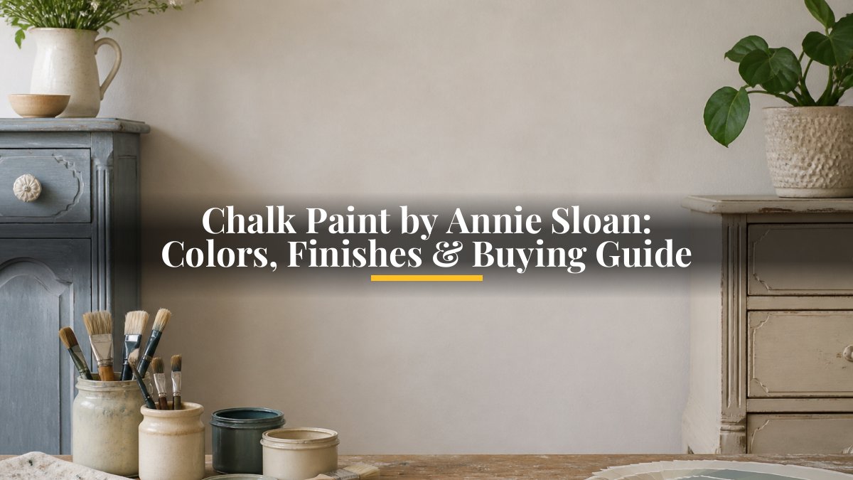 Chalk Paint by Annie Sloan: Colors, Finishes & Buying Guide