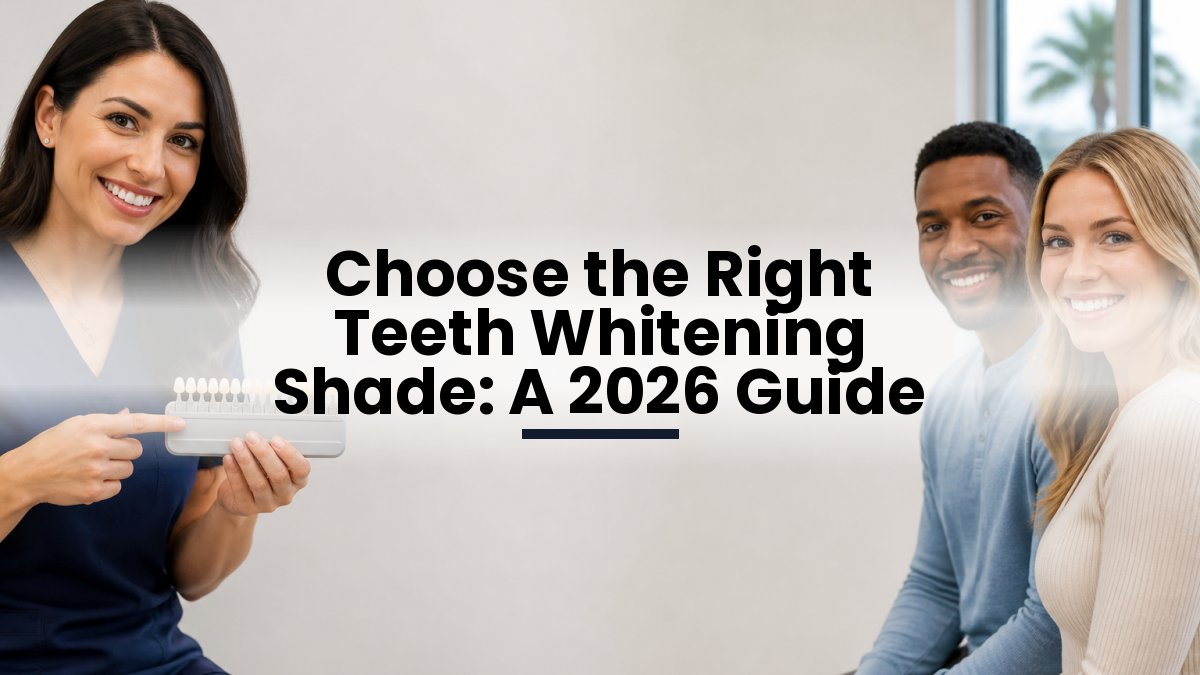 Choose the Right Teeth Whitening Shade: A 2026 Guide