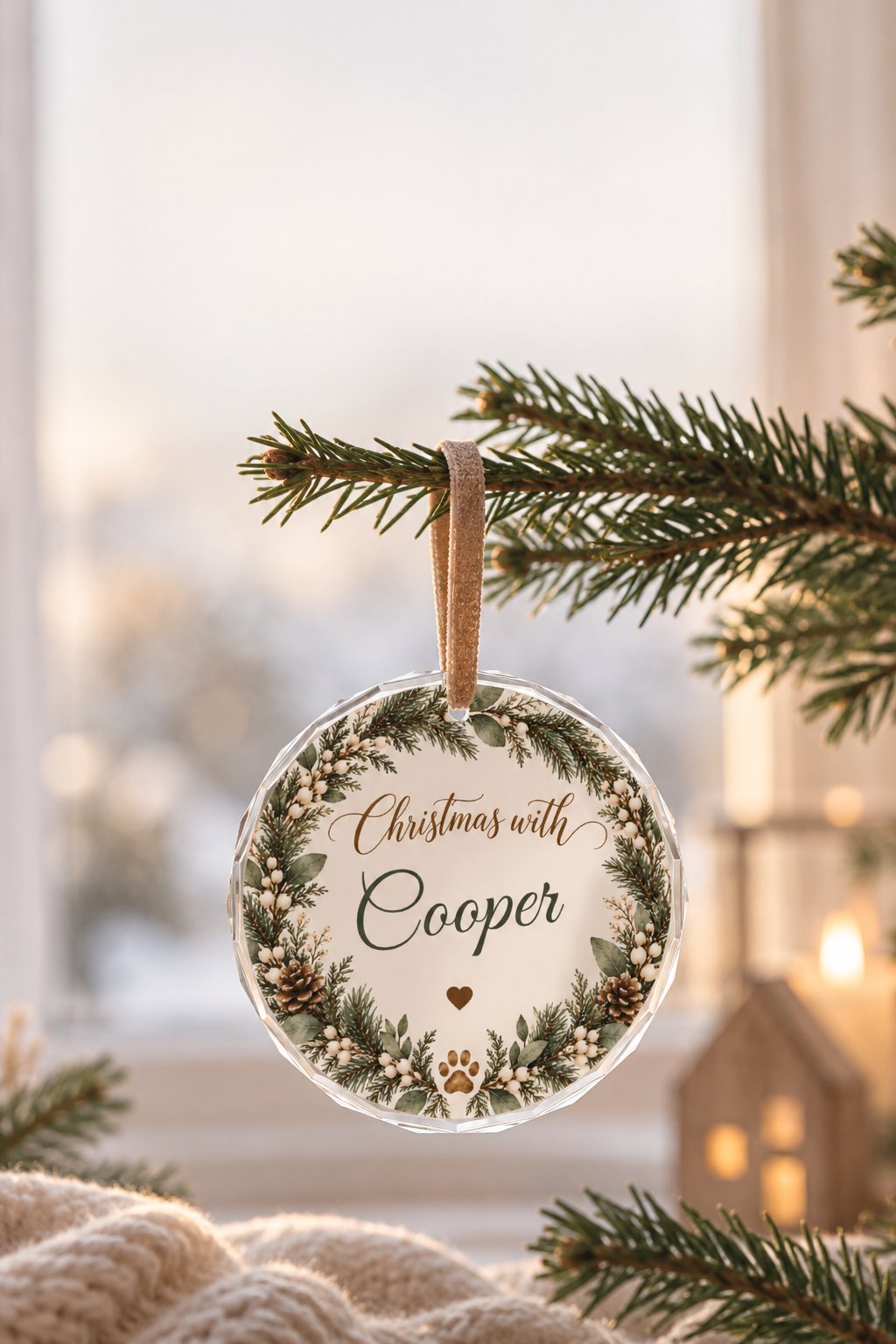 Christmas With Cooper Ornament