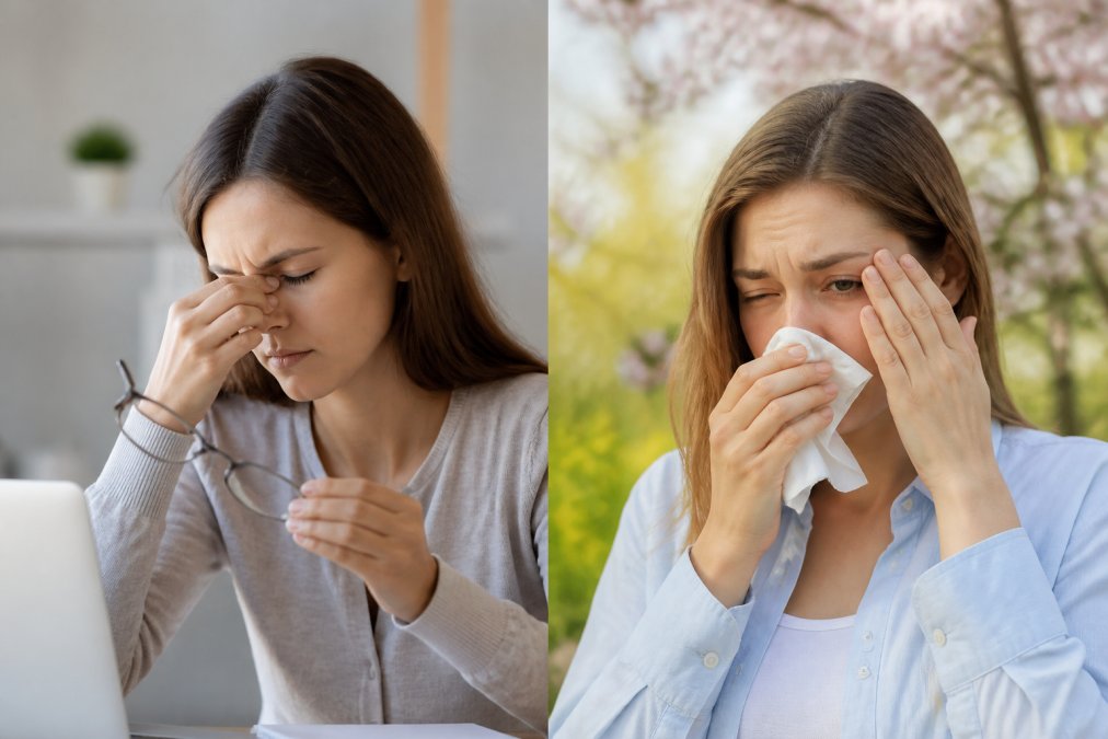 Chronic Dry Eye vs Seasonal Allergies: Symptoms