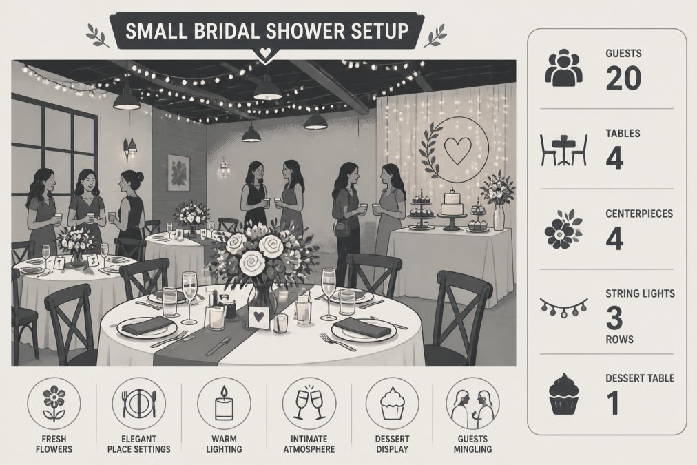 Step-by-step visual guide for event spaces Colorado Springs