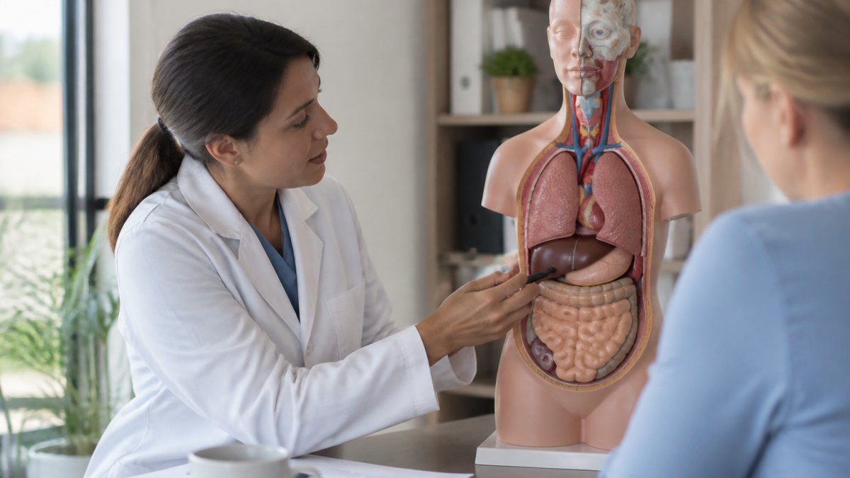 Professional demonstrating what is clean caffeine and how it works technique in modern clinical setting with natural lighting