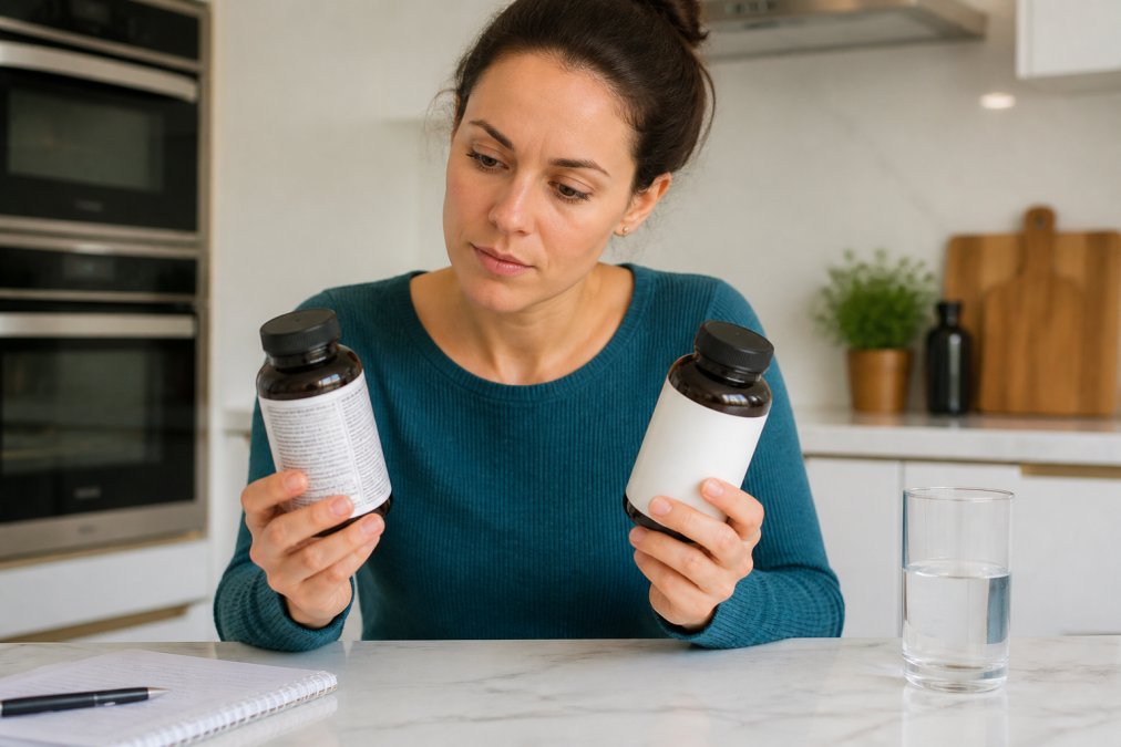 Infographic comparing clean label supplement cost versus standard products by analyzing their ingredient lists