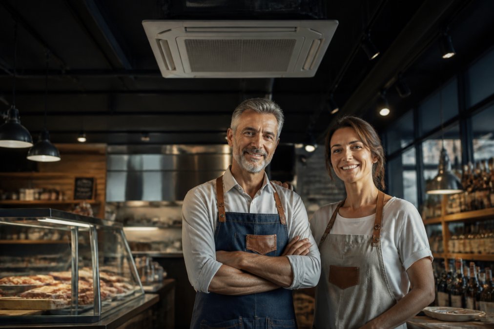 Climatización eficiente para locales comerciales