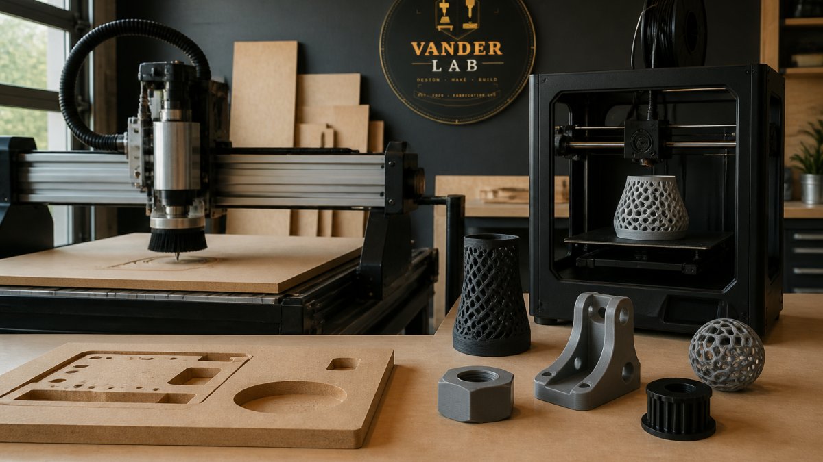 CNC Routing vs 3D Printing: Choose the Right Process