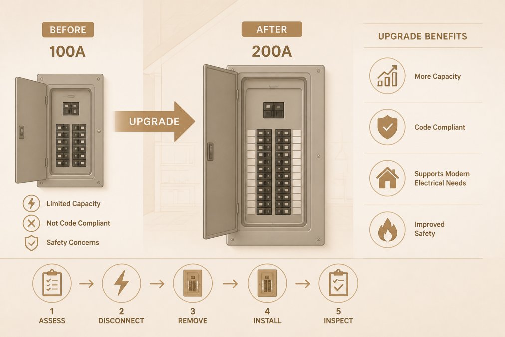 Code-Compliant Electrical Panel Upgrades: 2026 Guide