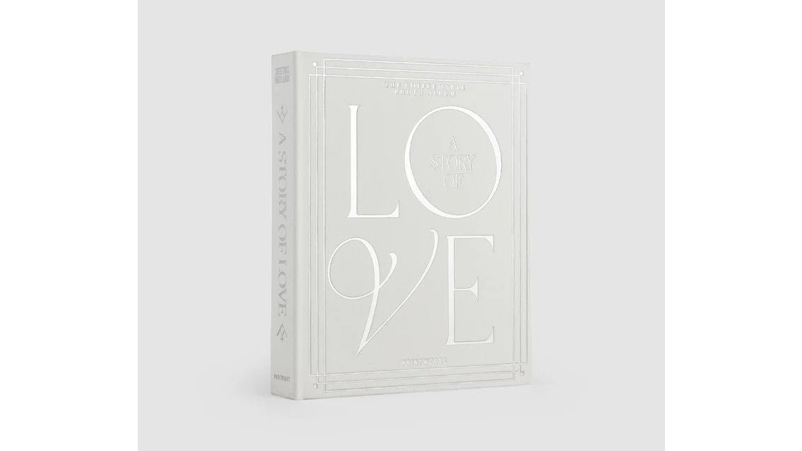 Coffee Table Wedding Album - A Story of Love