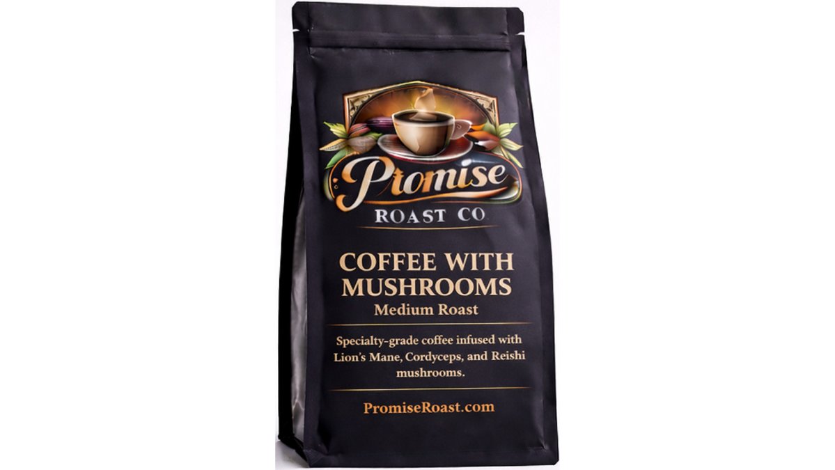 Coffee with Mushrooms Medium Roast