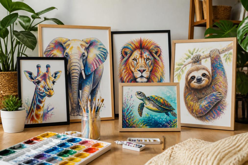 Colorful Animal Art Prints: A 2026 Guide