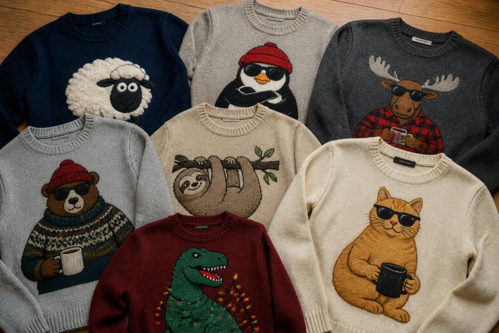 Comfortable Funny Sweaters for Casual Style