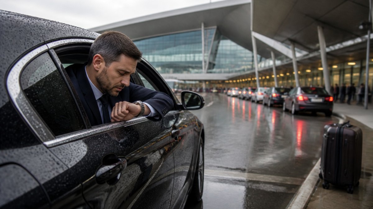 Comment éviter retards taxi aéroport