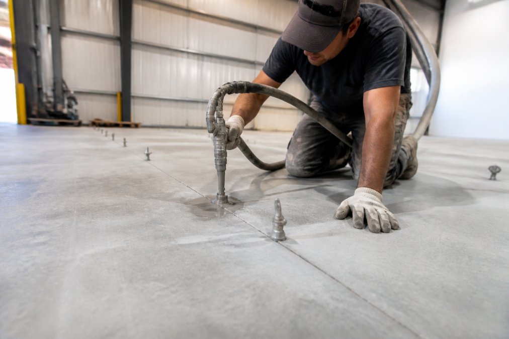 Commercial Concrete Slab Leveling: How It Works