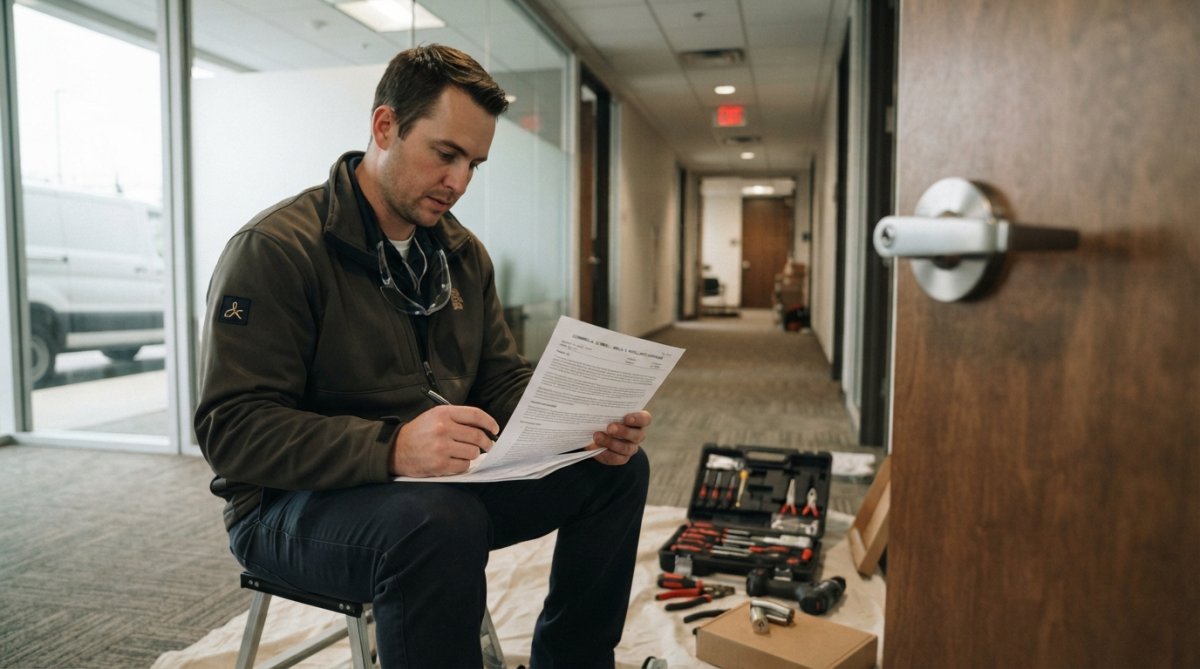 Commercial Door Lock Installation Insurance Guide