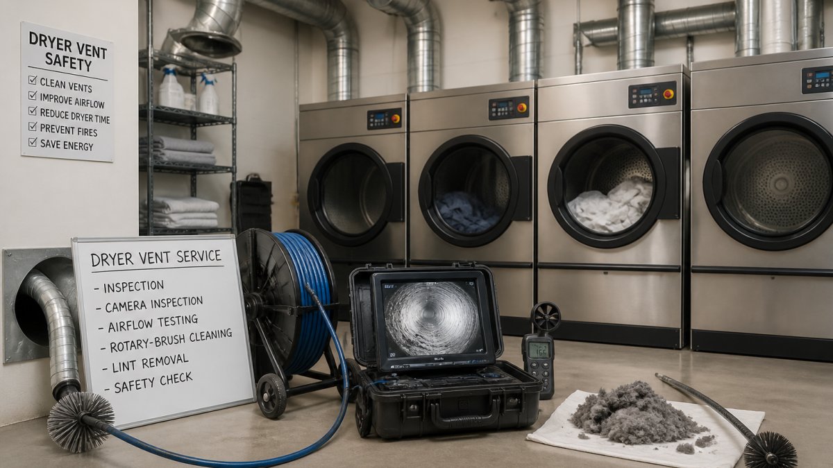 Commercial Dryer Vent Cleaning: A Guide for North Florida Property Managers