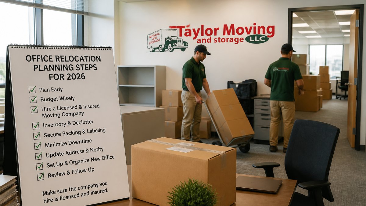 Commercial Office Relocation Planning Steps for 2026