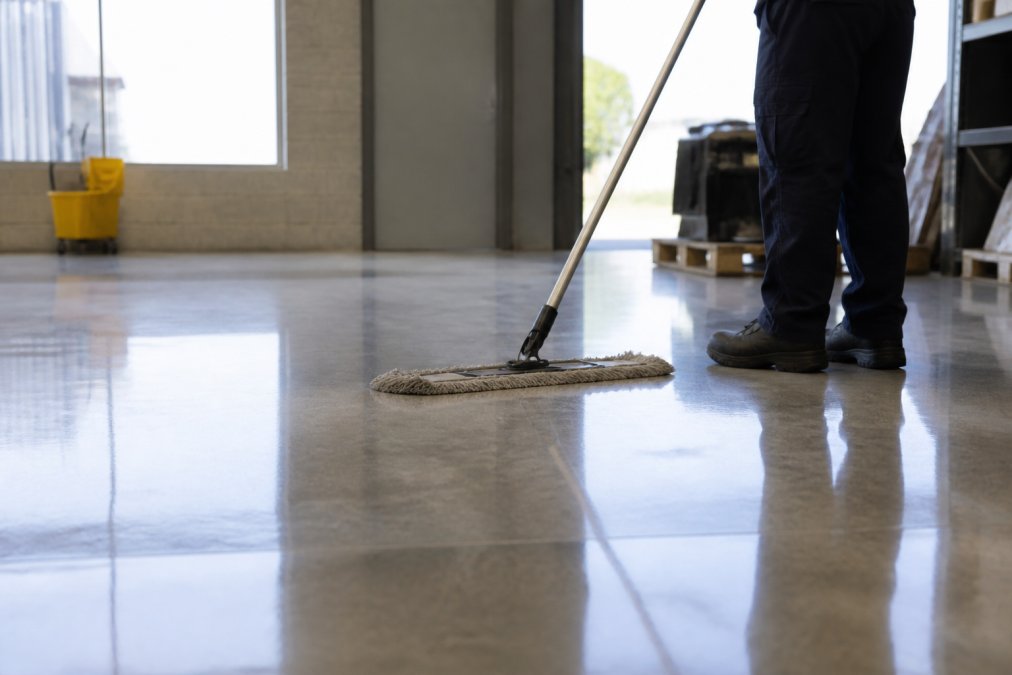 Commercial Polished Concrete Floor Maintenance: Complete Guide