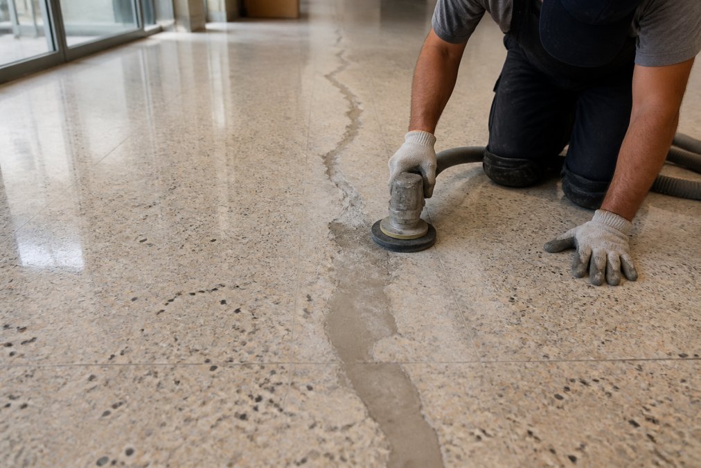 Commercial Terrazzo Floor Repair Experts