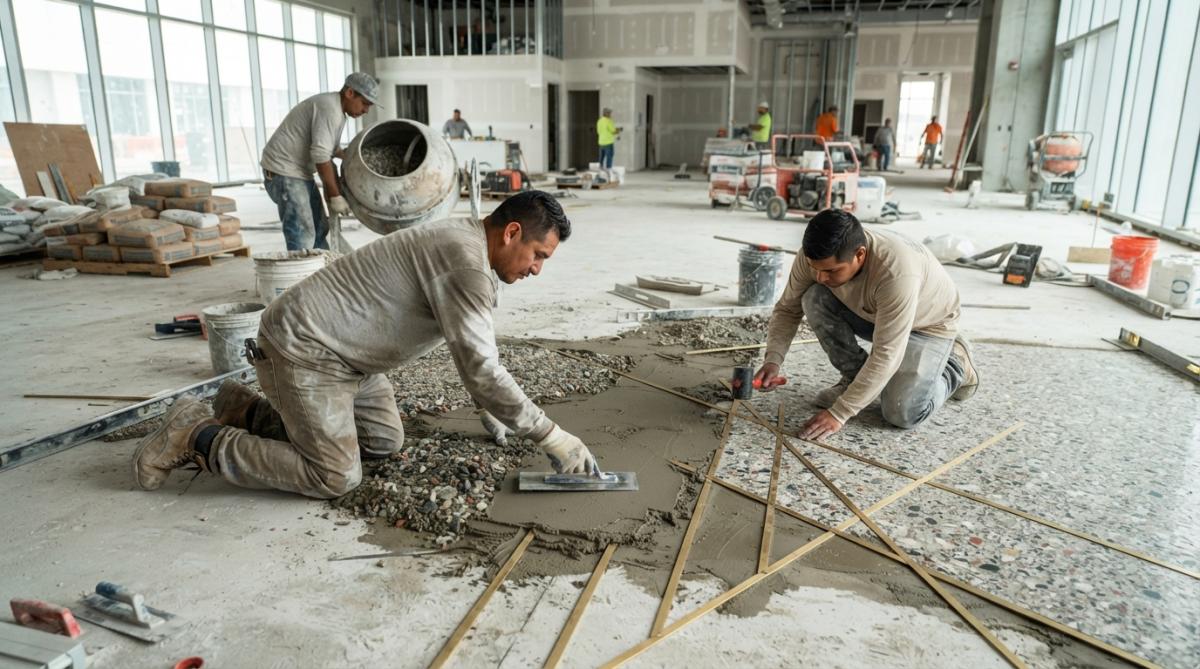 Commercial Terrazzo Installation Process: A Step-by-Step Guide