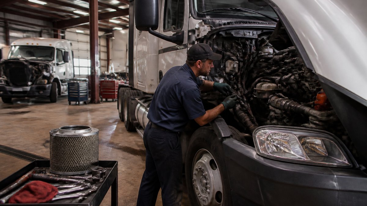 Commercial Truck Maintenance for Small Business