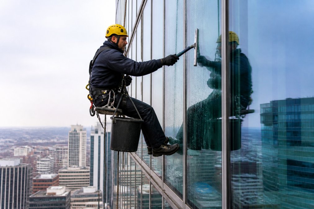 Commercial Window Cleaning for High-Rise Buildings