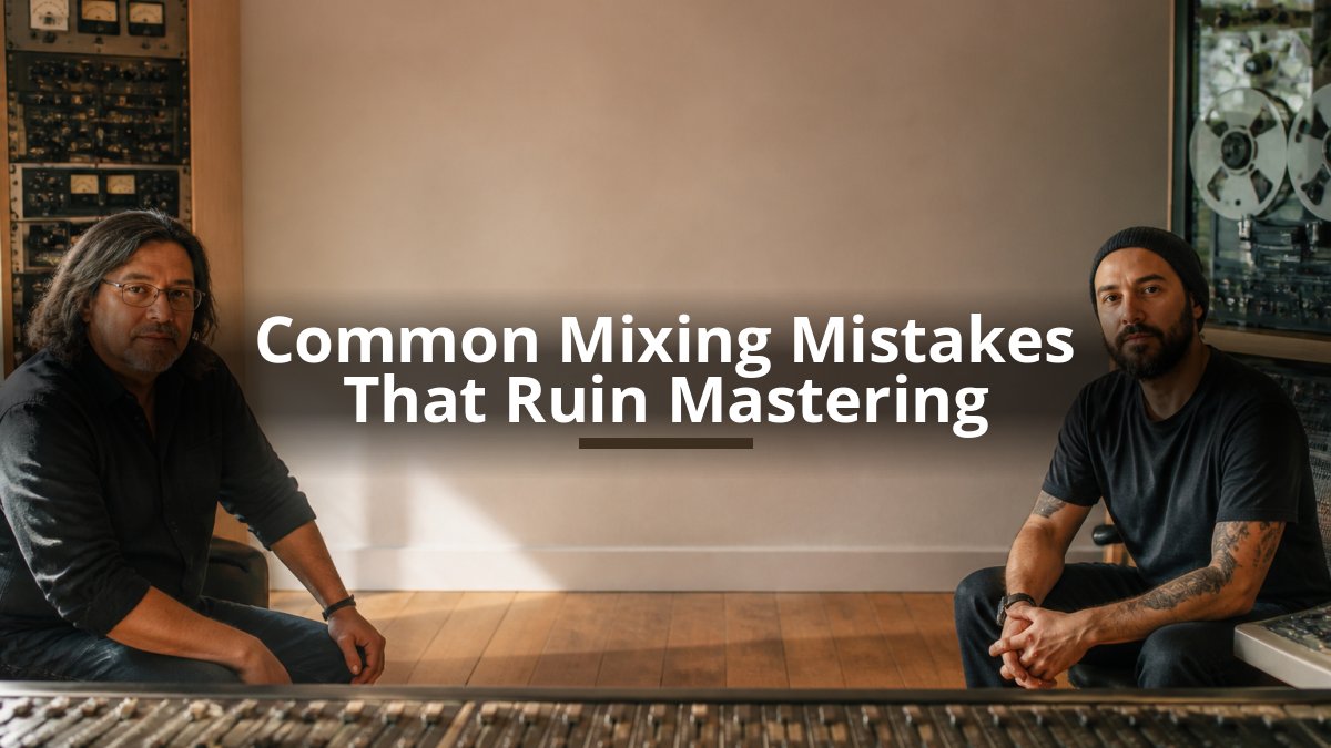 Common Mixing Mistakes That Ruin Mastering