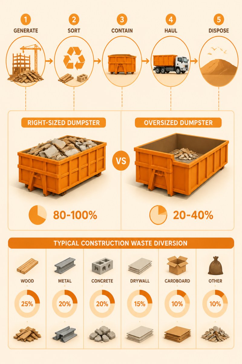 Construction Site Waste Management Solutions: 2026 Guide