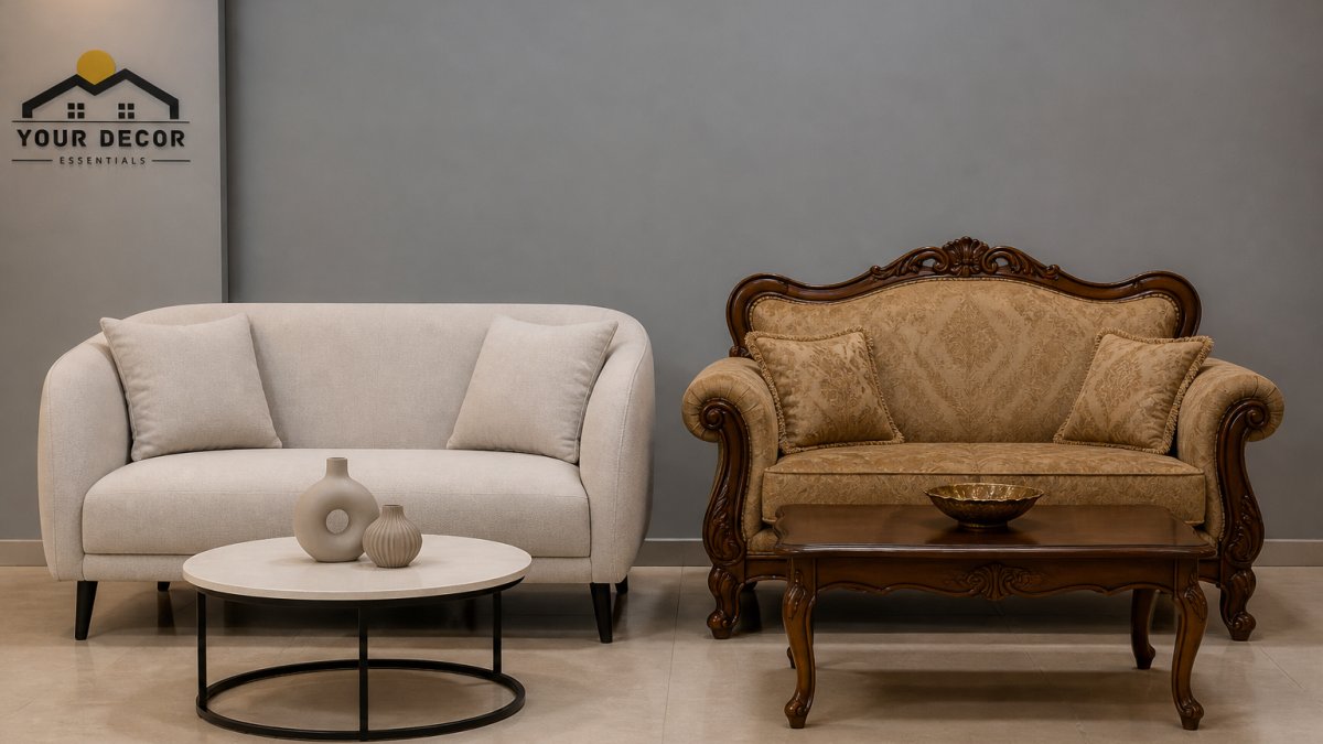 Contemporary vs Traditional Furniture Style
