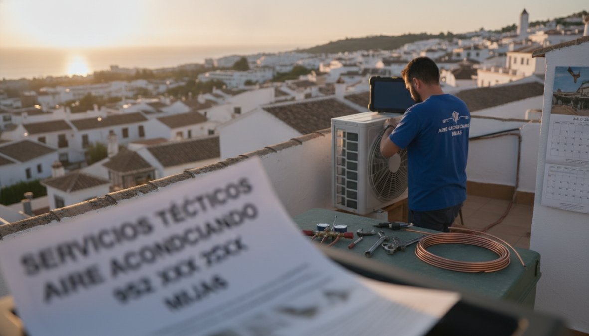 Contratar técnico aire acondicionado en Mijas: Guía 2026
