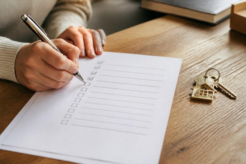 Professional illustration showing Close for conveyancing process