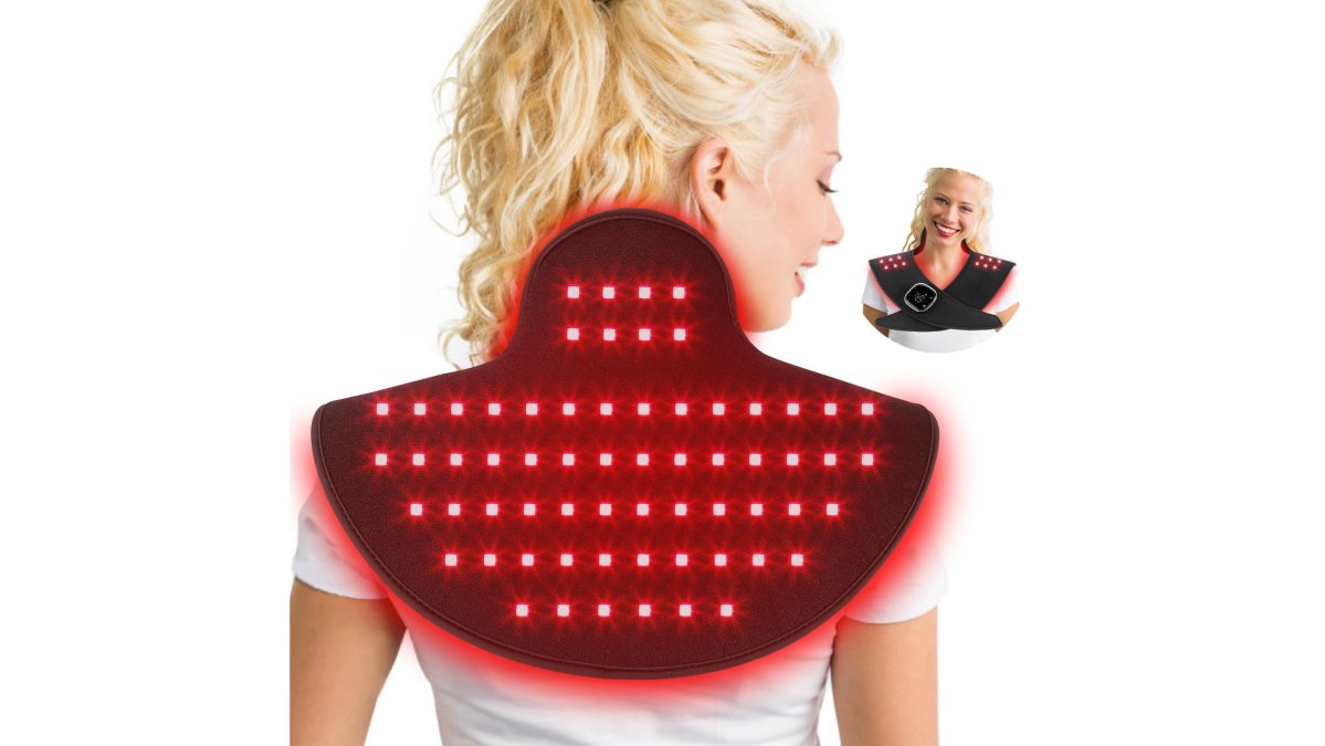 Cordless Red Light Therapy for Neck & Shoulders