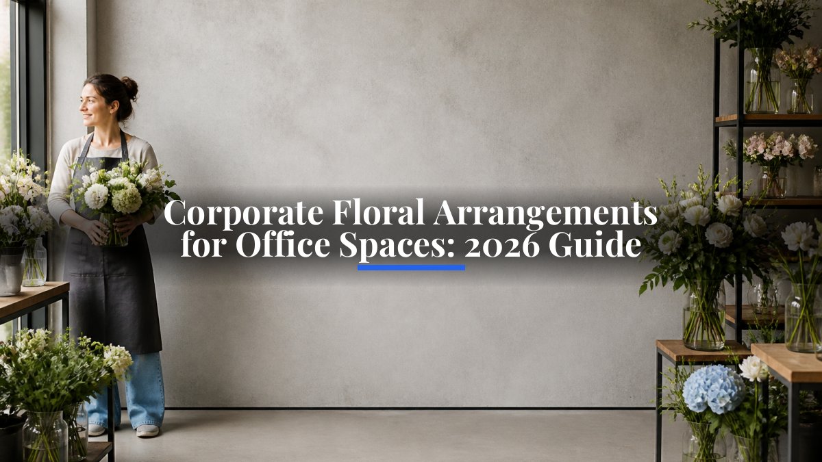 Corporate Floral Arrangements for Office Spaces: 2026 Guide