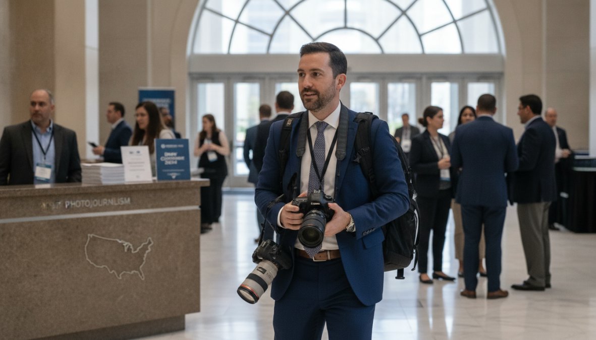 Professional illustration showing Professional for corporate summit photographer DMV