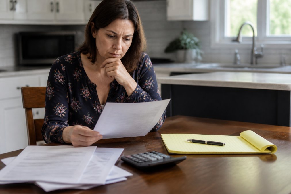 Infographic showing factors that influence the cost of divorce in Maryland while reviewing personal finances.