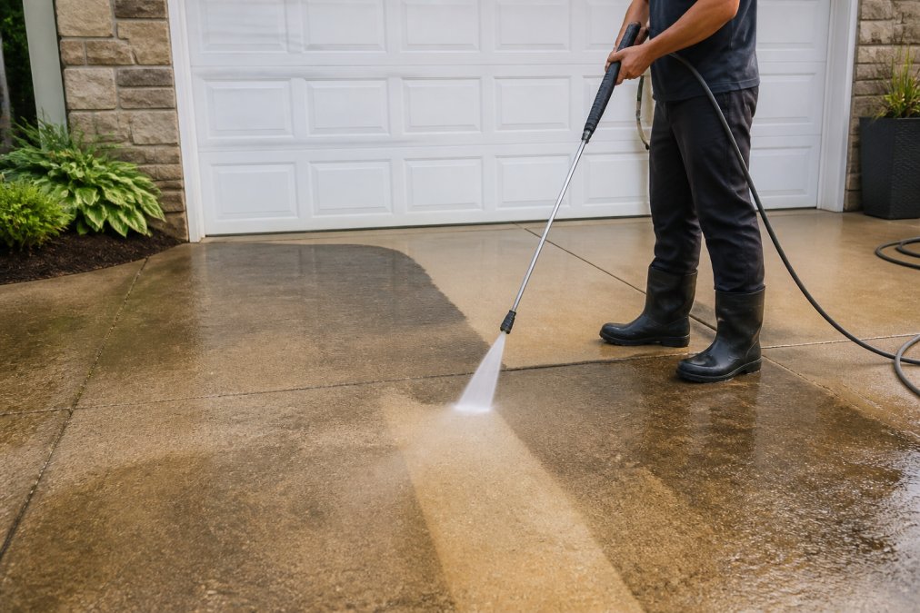 Cost of Professional Driveway Pressure Washing