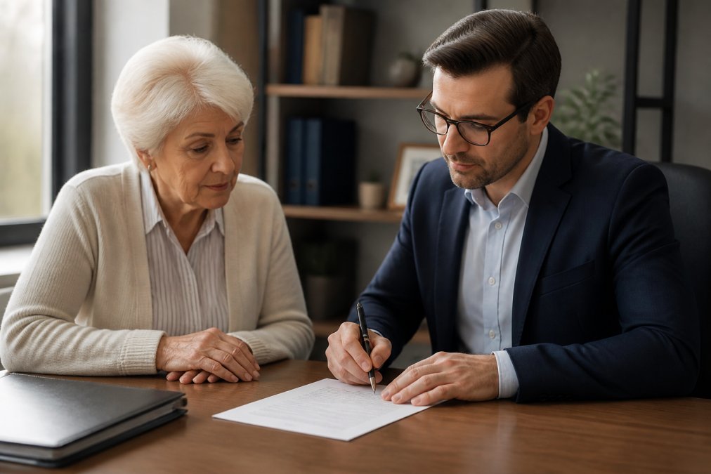 Professional illustration showing Professional for estate liquidation services