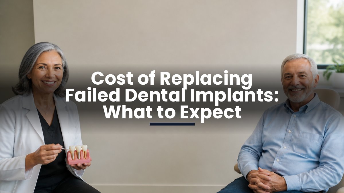 Cost of Replacing Failed Dental Implants: What to Expect