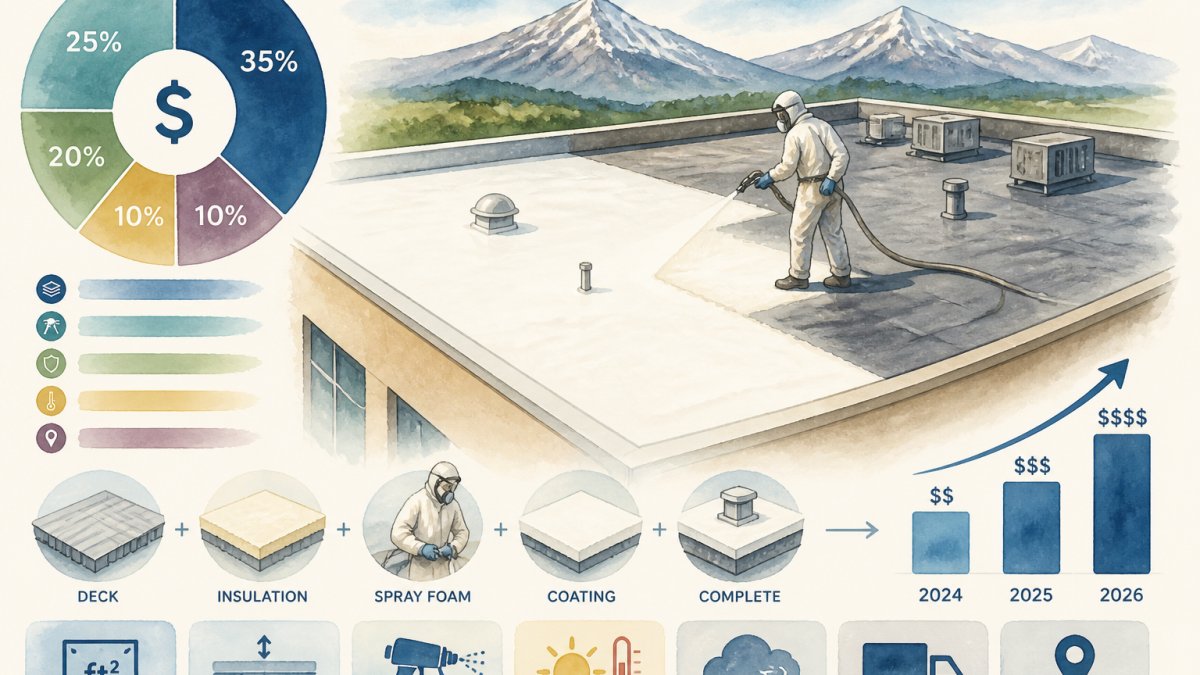 Cost of Spray Foam Roofing: What Drives Your 2026 Price