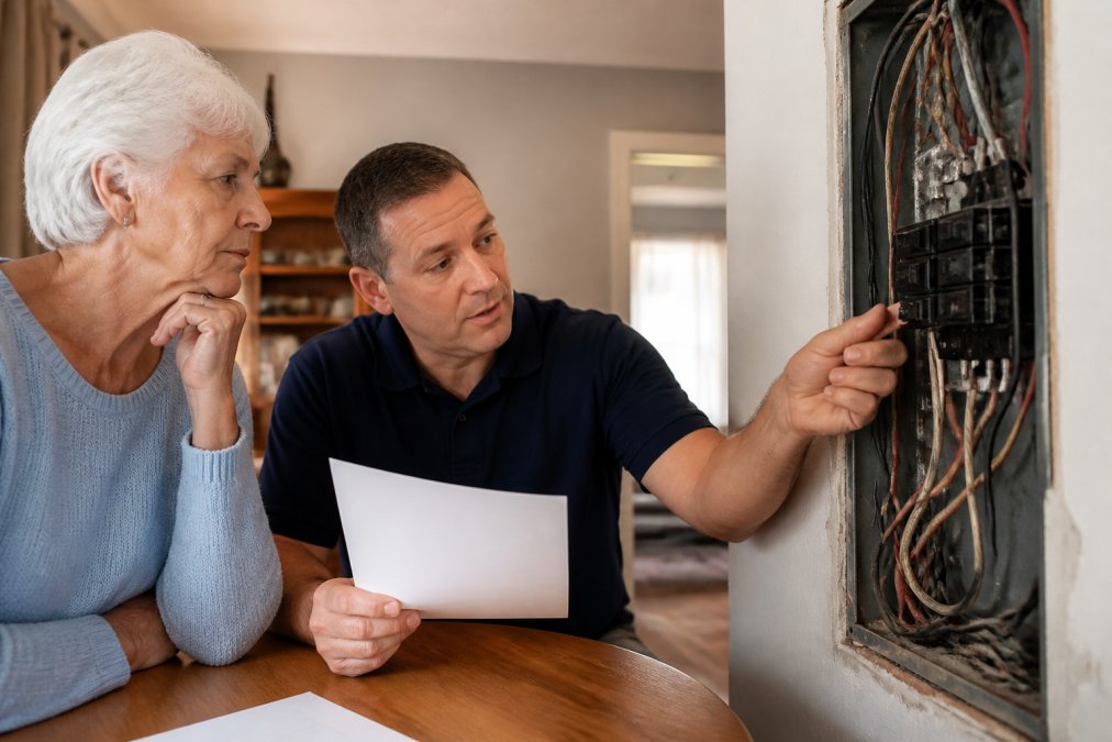 Cost of Upgrading Old Electrical Wiring for Seniors