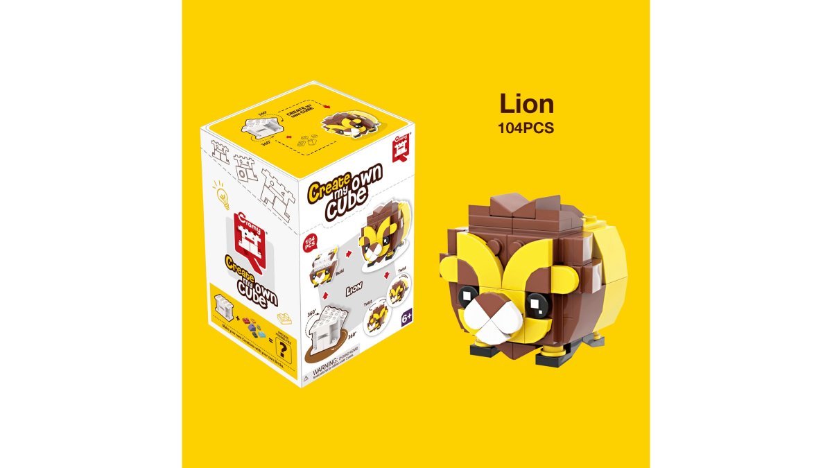CramyQ Lion – Animal Puzzle Toy