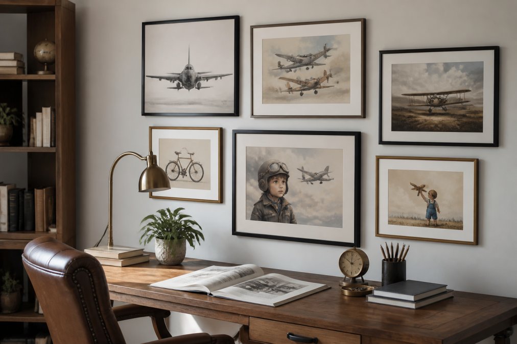 Curated Art Prints for Home Office: 7 Collections That Boost Productivity