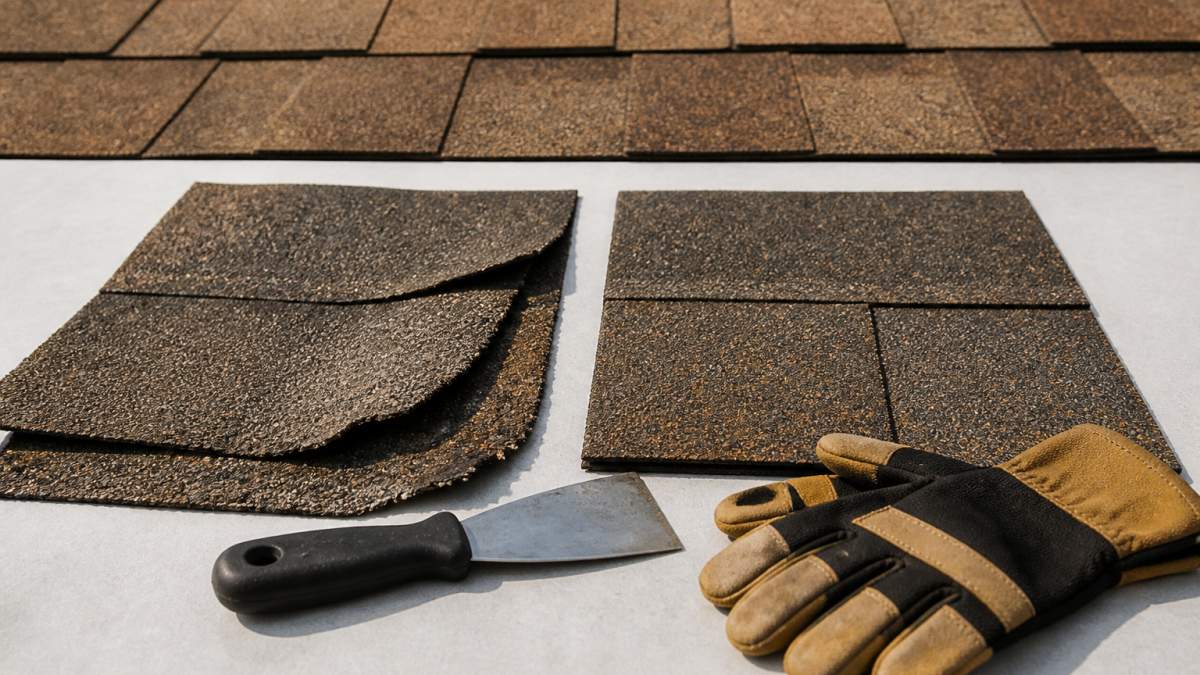 Curling Asphalt Shingles: Repair vs Replacement Guide