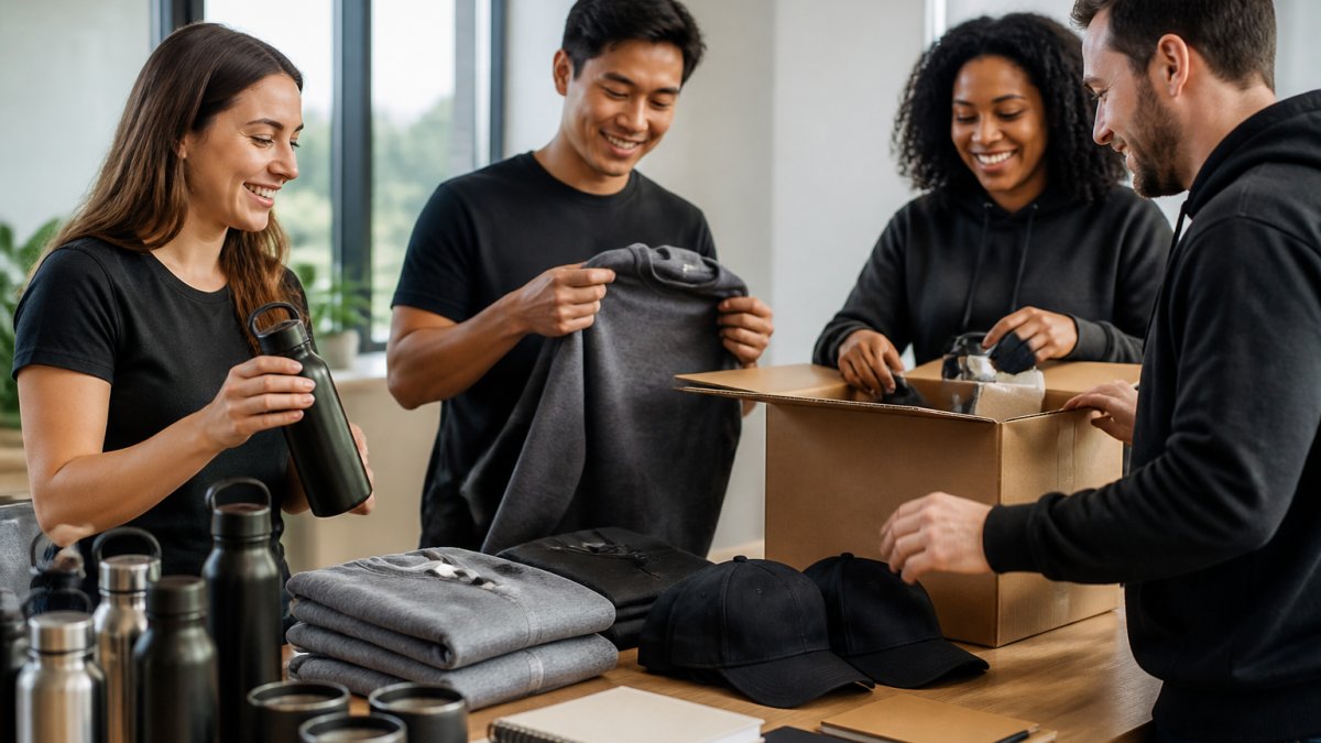 Custom Branded Merchandise Increases Employee Engagement